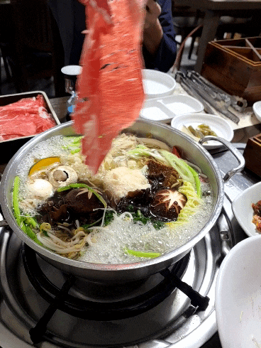 [식스센스 산더미물갈비] 진주금산맛집 ; 샤브샤브 진주육전냉면 또한 맛집인 진주냉면 산홍 본점