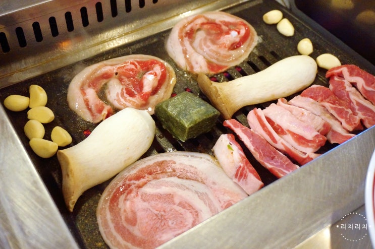  야탑고기집 맛집 교대이층집 삼겹살 + 가브리살