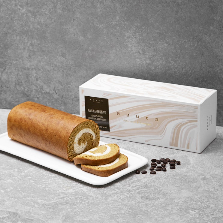  후앙 에스프레소생크림롤케익, 550g, 1개