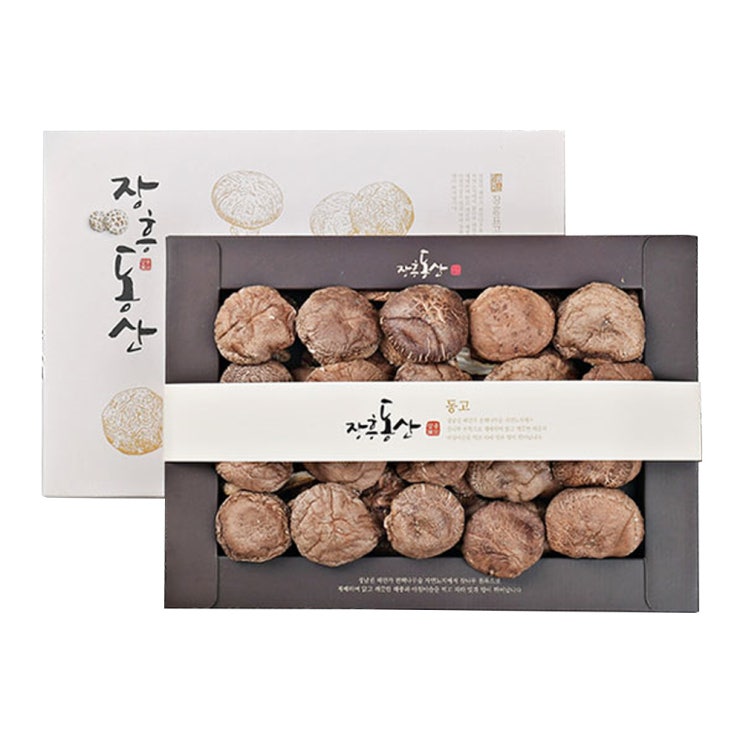  장흥표고버섯 선물세트 동고 200g + 종이백, 1세트