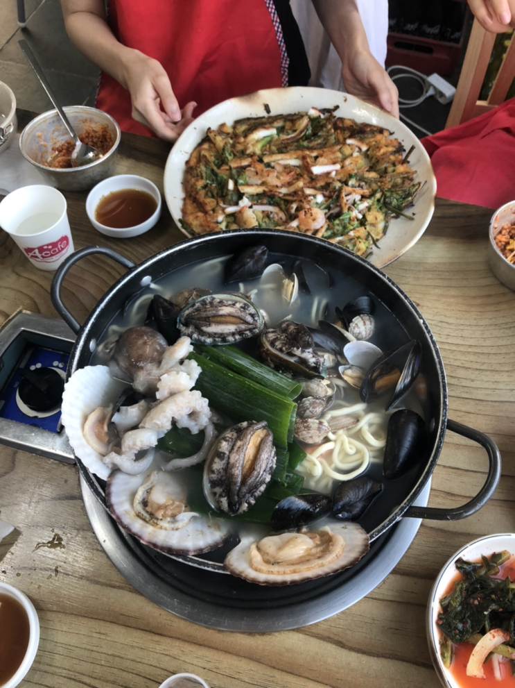 인천 네스트호텔 맛집 해물 칼국수가 맛있는 미애네 칼국수 내돈내산 리뷰