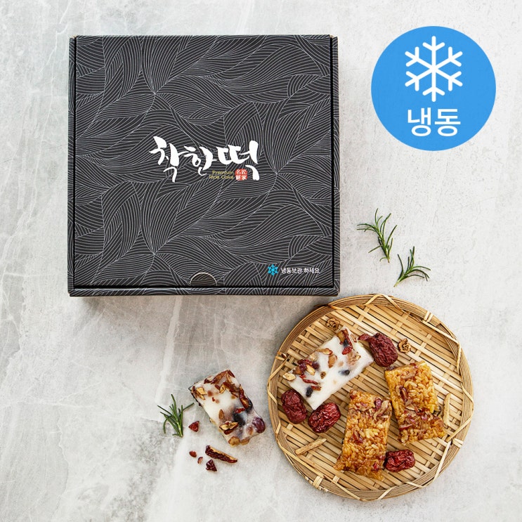  착한떡 모듬떡 60g x 15개 + 약식 60g x 15개 (냉동), 1세트