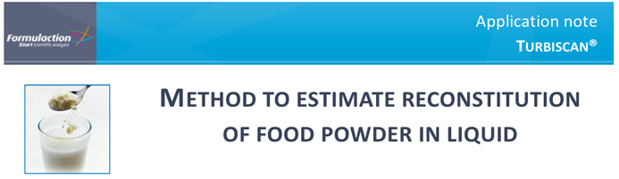 분산안정성 유화안정성 food powder reconstitution2