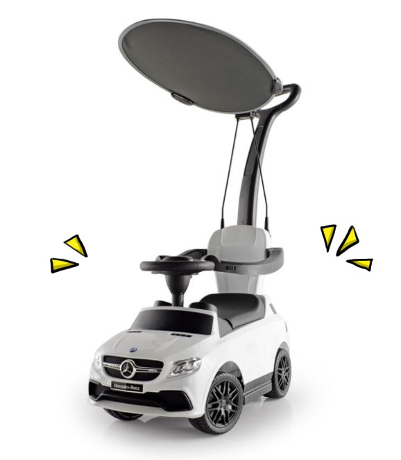  대호토이즈 벤츠 멀티푸쉬카 붕붕카 Benz-GLE63, 화이트