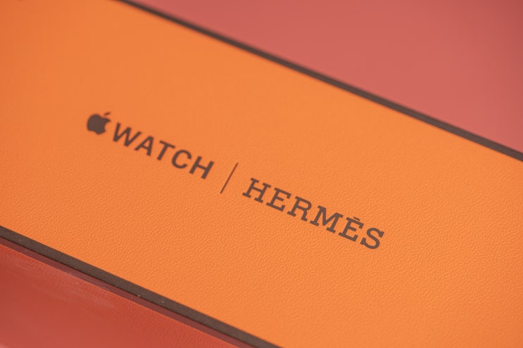 고급 끝판왕 애플워치6 에르메스(Apple watch 6  Hermès) 간단 개봉기 및 외관