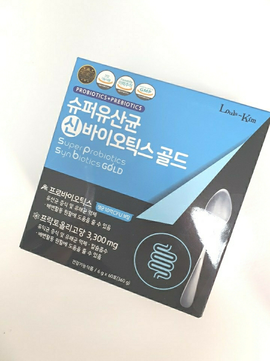  온가족 슈퍼유산균 루이스킴 신바이오틱스골드 결정했어요.