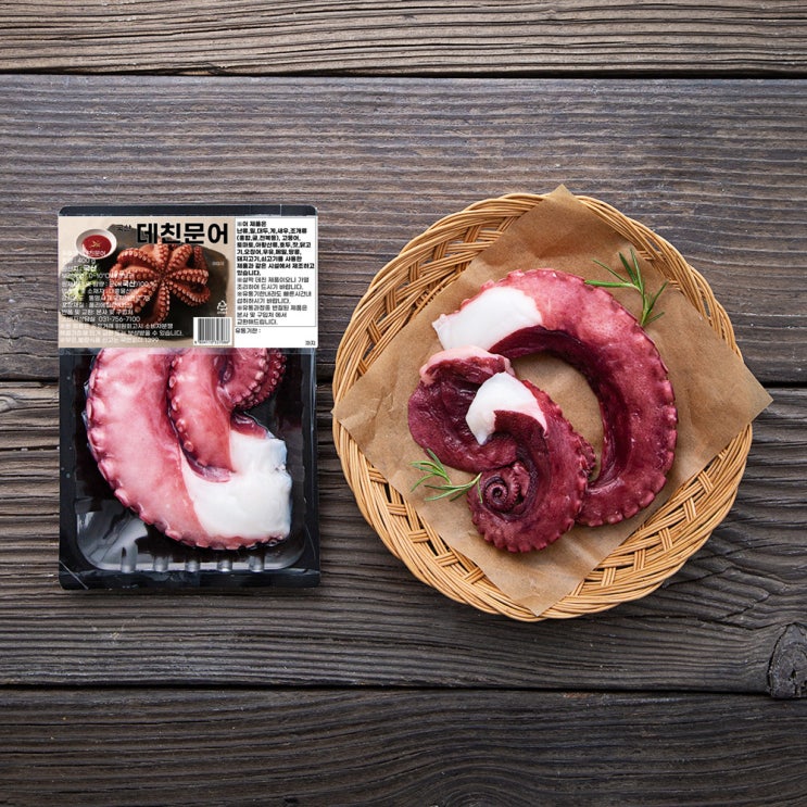  국산 데친 문어 (냉장), 400g, 1팩