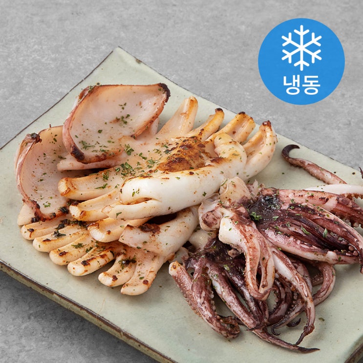  사랑해어 원양산 손질 오징어 (냉동), 800g, 1개