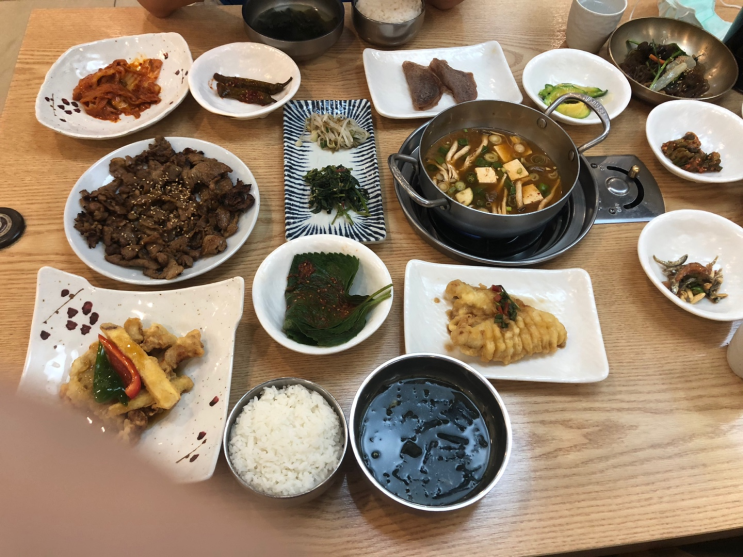 롯데프리미엄아울렛 광명 한식 맛집 풍원장 시골밥상 후기 (+ 이케아 맛집)