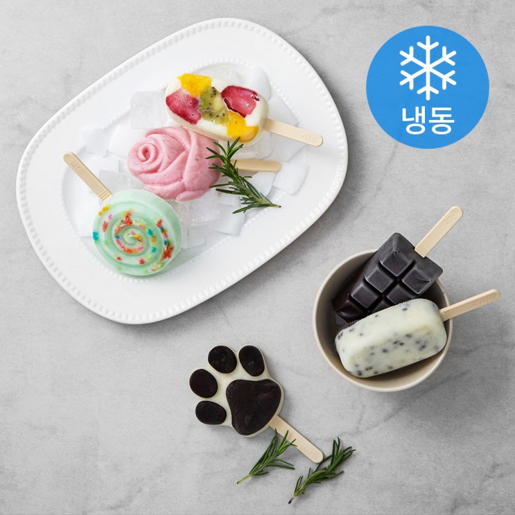  아이스팩토리 리얼밀크 세트 392g (냉동), 1세트