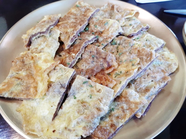  여주 맛집 그늘집 부드러운 한우육전 깊은 맛 물 비빔 육전냉면