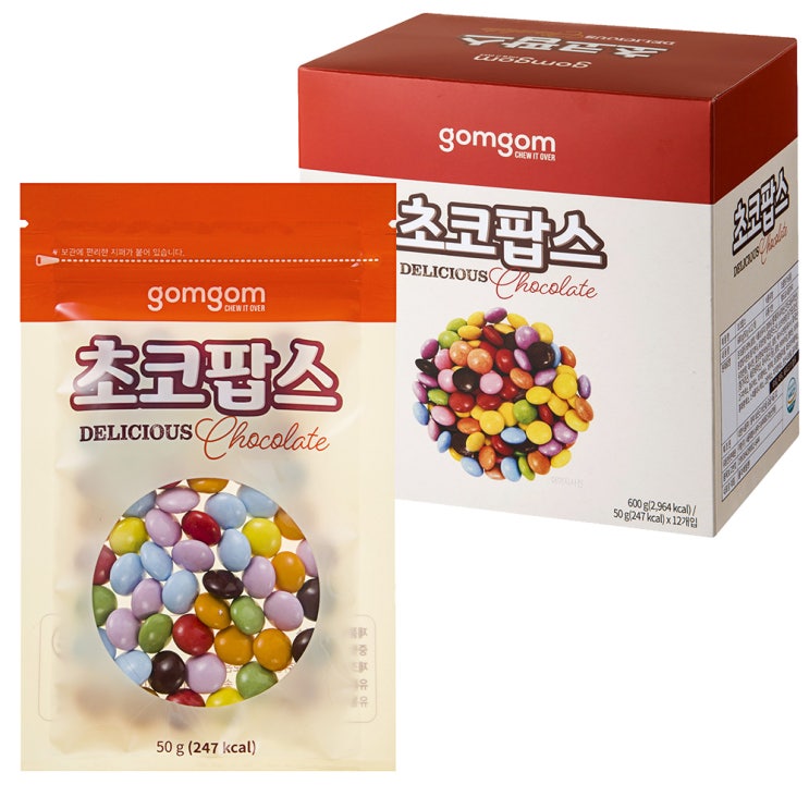 곰곰 초코팝스, 50g, 12개입