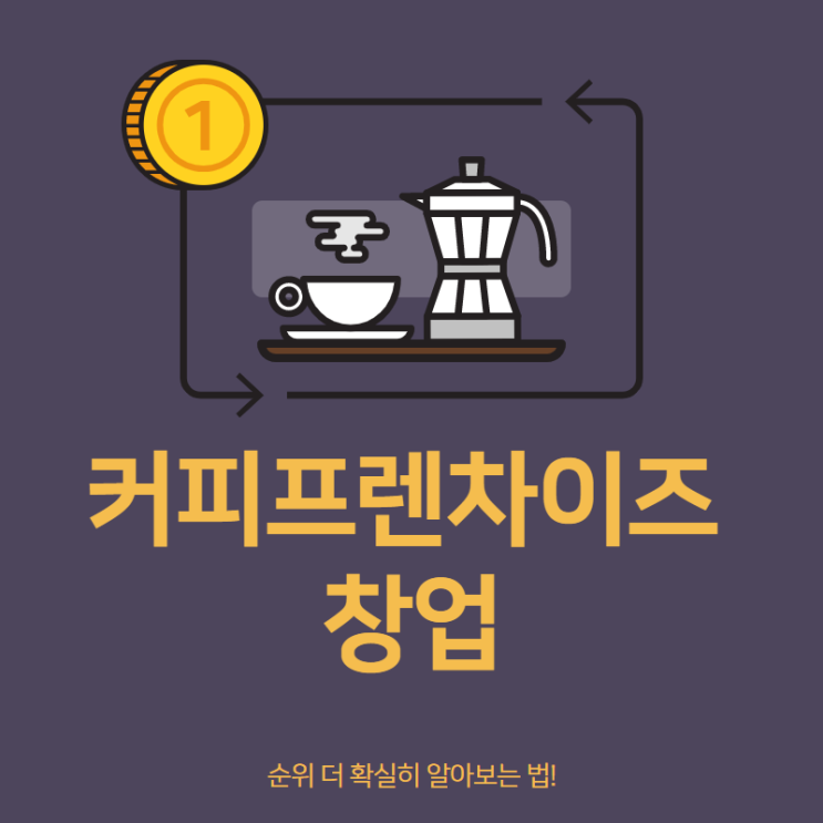  커피프렌차이즈창업 순위더 확실히 알아보는 법