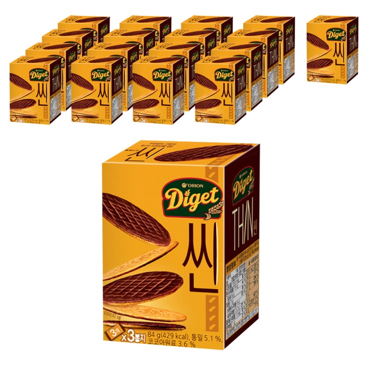  다이제 씬 3p, 84g, 18개