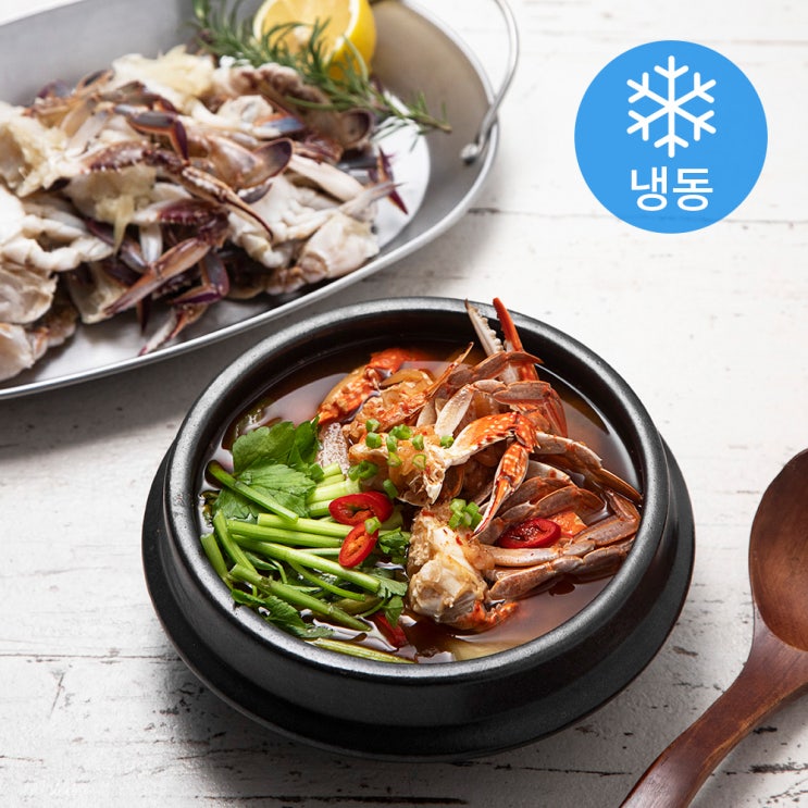  사랑해어 간편한 손질 꽃게 (냉동), 450g, 2개