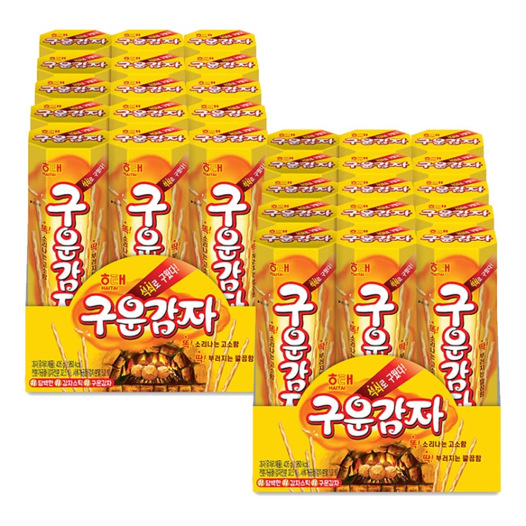  해태제과 구운감자, 27g, 30개