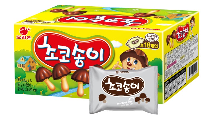  오리온 초코송이, 36g, 18개입