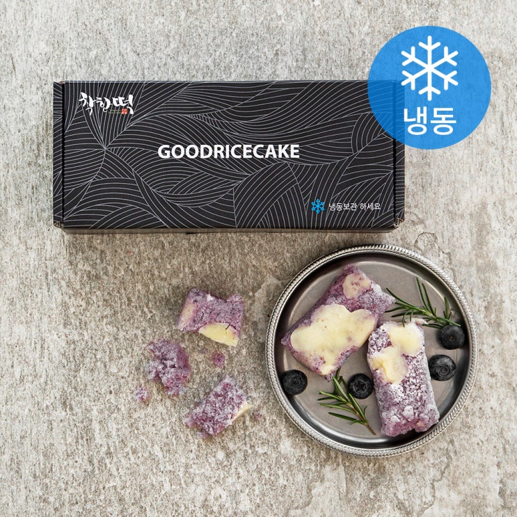  착한떡 블루베리 치즈설기 (냉동), 45g, 10개
