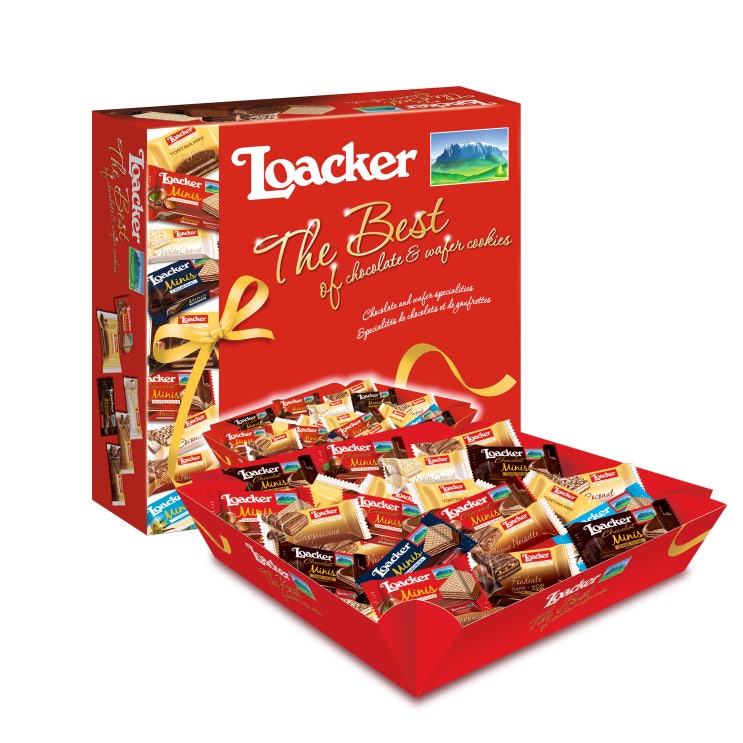  로아커 베스트 초콜릿 앤 웨이퍼쿠키 400g, 로아커 12종, 1세트