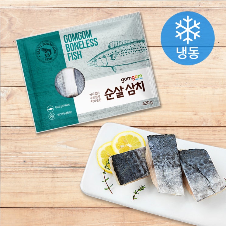  곰곰 순살 삼치 (냉동), 420g, 1개