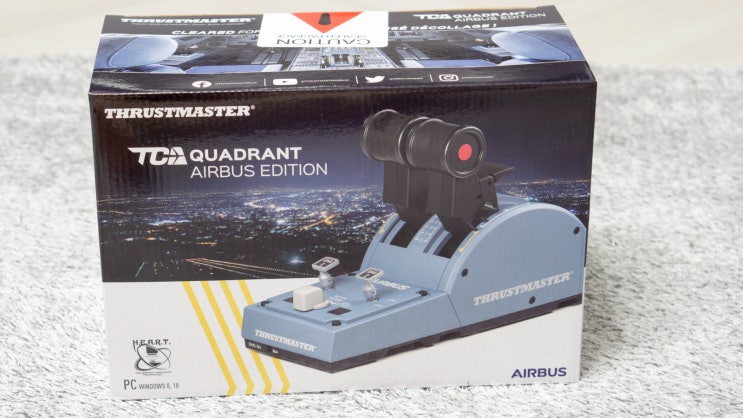  트러스트마스터 Thrustmaster TCA QUADRANT AIRBUS EDITION 개봉기