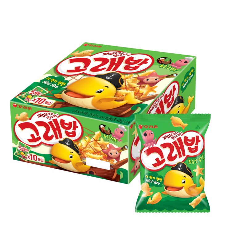  오리온 고래밥 미니 볶음양념맛, 200g, 1개