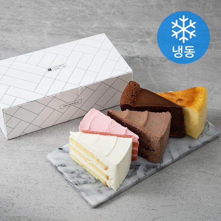  서울브레드 케이크 베스트 100g x 5종 세트 (냉동), 1세트