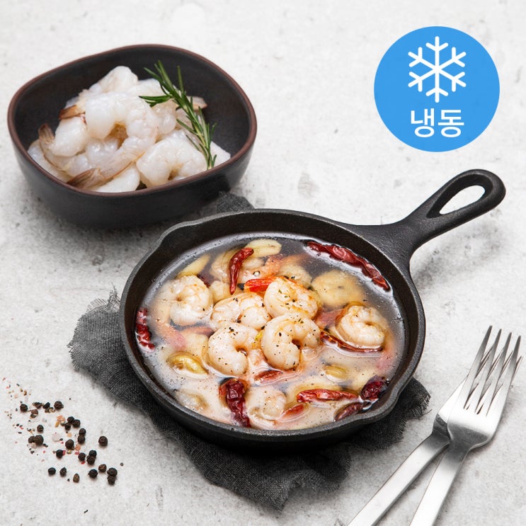 프라이드 흰다리 새우살 (냉동), 900g (62~80 마리), 1개