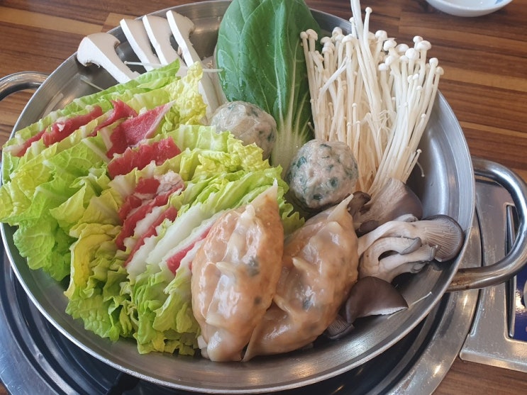  평택 미강옥 죽백동 맛집 시원하고 깔끔한 수제만두전골