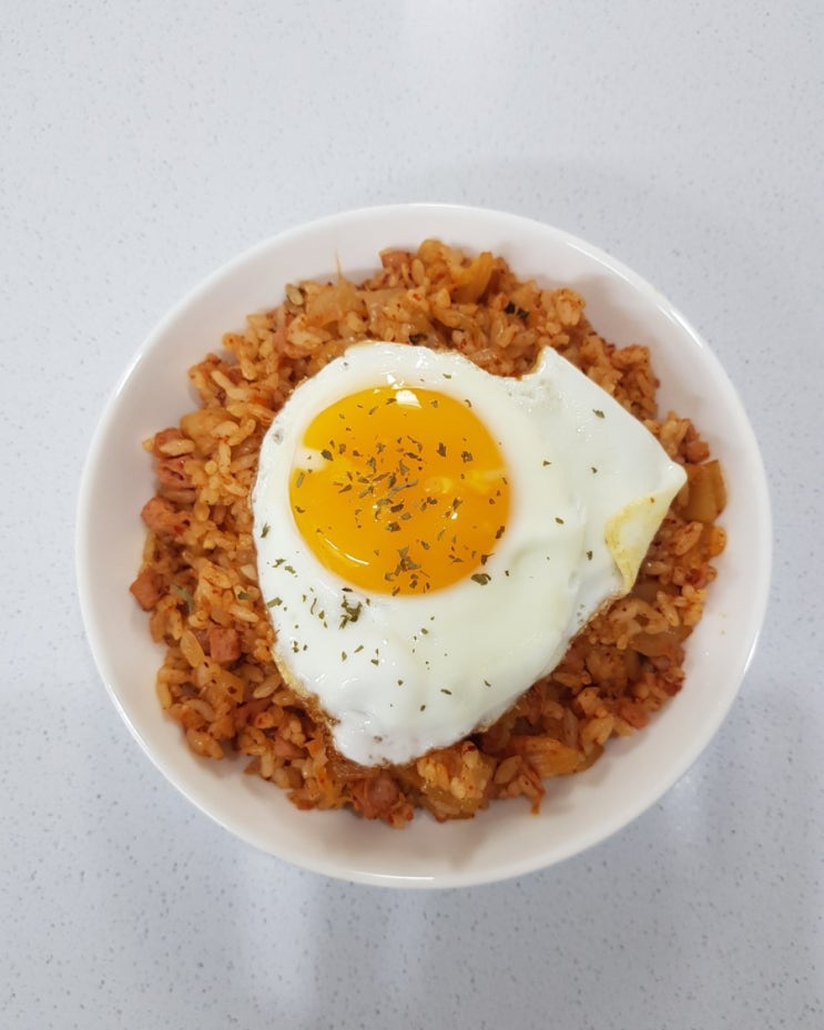  마약 김치볶음밥 해먹기