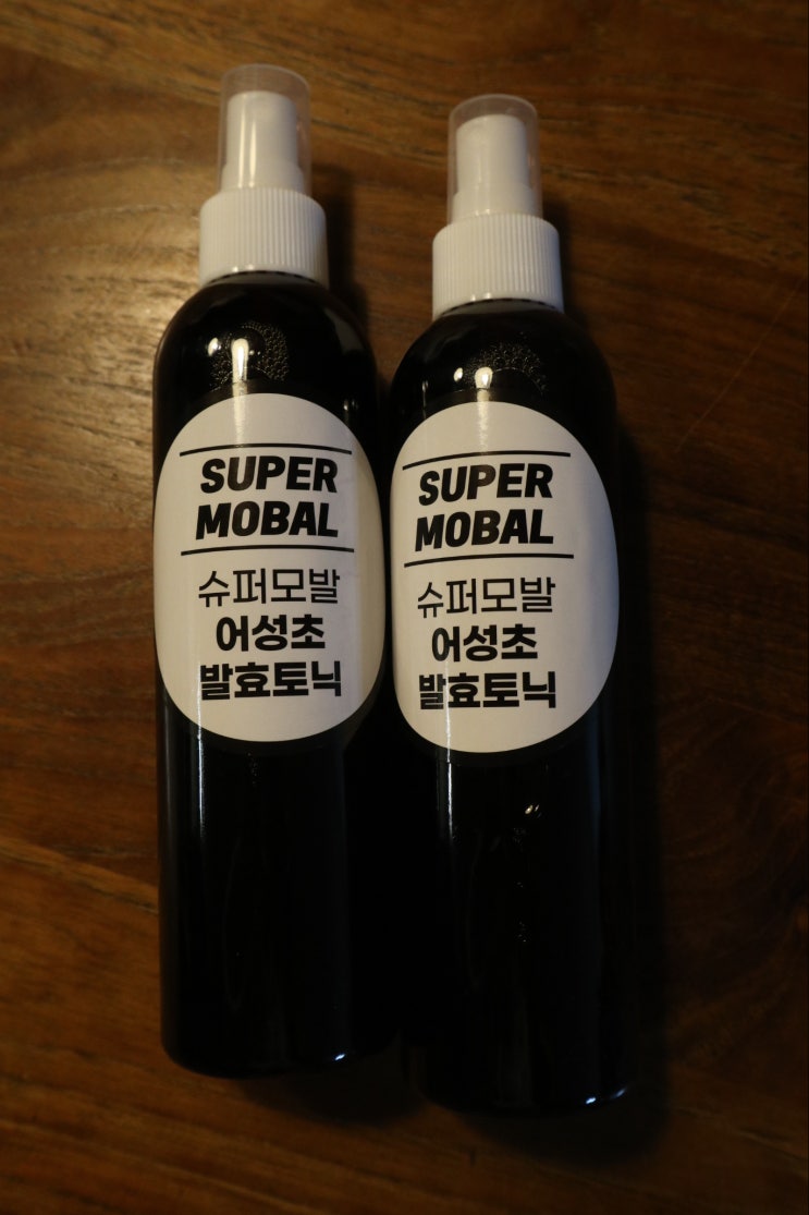  헤어토닉 후기 - 어성초 발효 헤어토닉: 머리가 덜빠지고 두피열이 없어짐! 탈모관리/두피케어