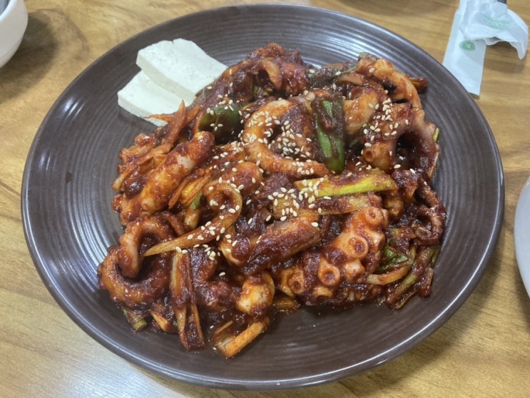  수원 '초가집' 후기 - 내 인생 낙지 맛집(feat.약간 매울 수 있음)