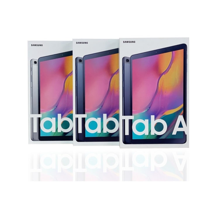  삼성 갤럭시탭A 10.1 2019 WI-FI+LTE 가개통 새제품 풀박스 SM-T515 WI-FI+LTE**16시이전결제당일출고** 태블릿, 블랙(단순개봉)