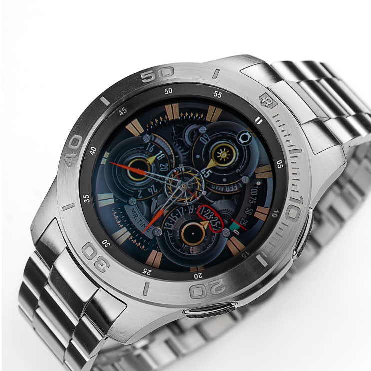 링케 갤럭시워치 베젤 스타일링 풀커버 GW-46mm, 61 실버음각, 1개