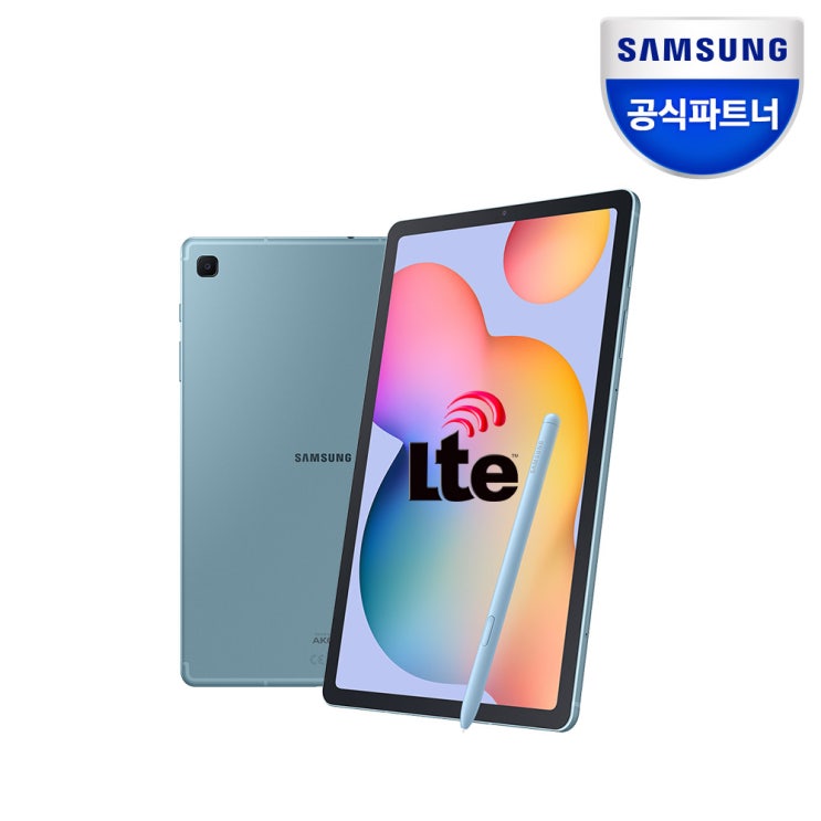  삼성전자 갤럭시탭S6 Lite SM-P615 LTE 128GB, 앙고라 블루