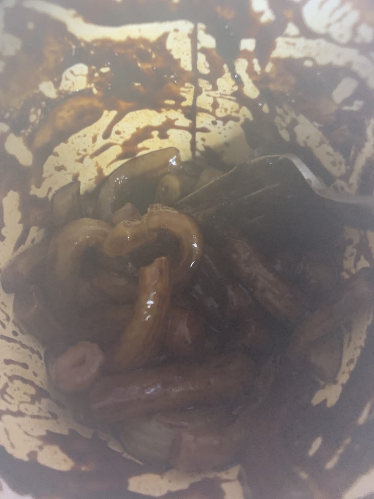  곤약 사천떡볶이!! 생각보다 매워요!