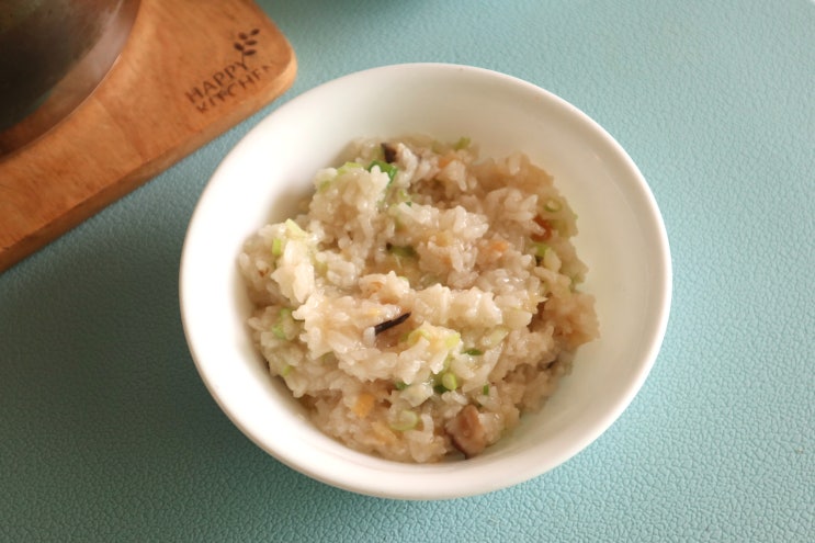  우리엄마 찹쌀죽 끓이는법 배워봤어요