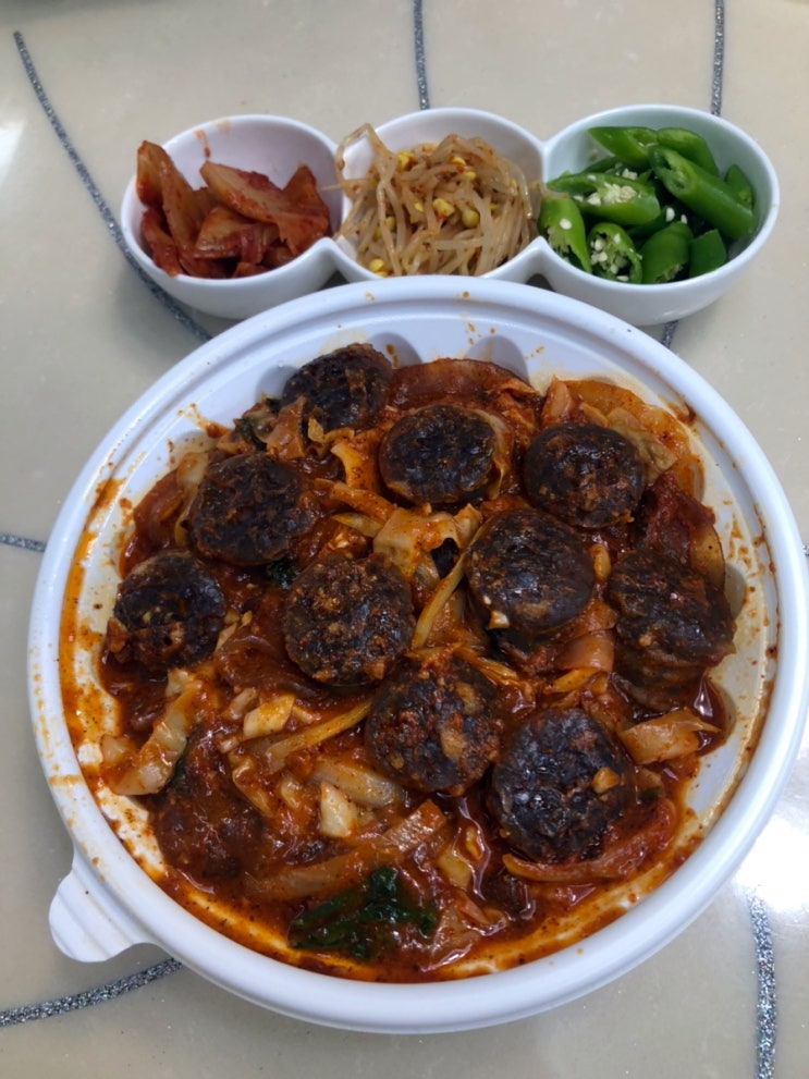  송도 순대트럭 순대곱창볶음 매주 화요일 웰카운티1단지