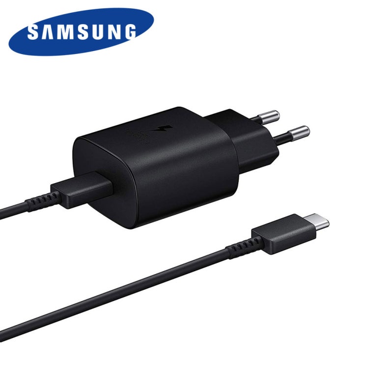  삼성 삼성정품 갤럭시노트20 노트10 S10 A90 A80 A50 A51 25W PD 고속충전기 PPS기능 9V 2.77A CtoC충전기 EP-TA800, 1개, 25W 고속충전기