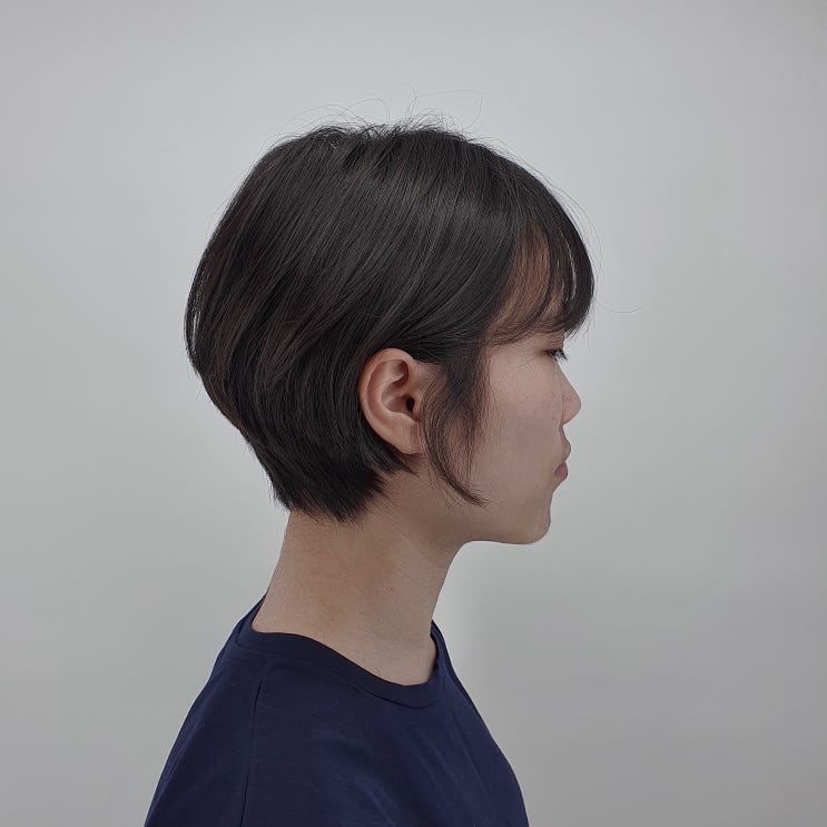  숏컷 (부산 수영구 광안리 광안동 미용실) 콘크리트헤어