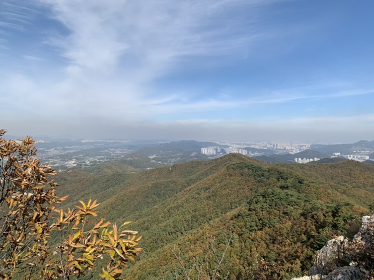 취미생활추천) 안산 수암봉 등산 & 가을 단풍 구경