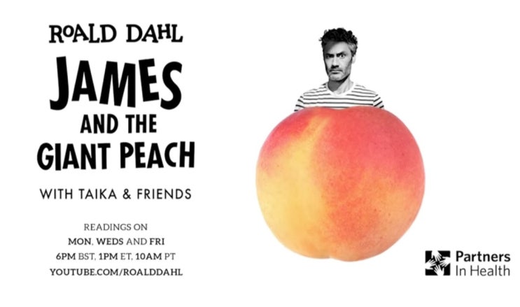 James and the Giant Peach audiobook (일부)