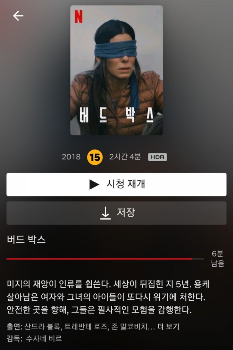  [넷플릭스 추천]의심병 생겨버린 스릴러영화 버드아이 줄거리,후기(스포×)