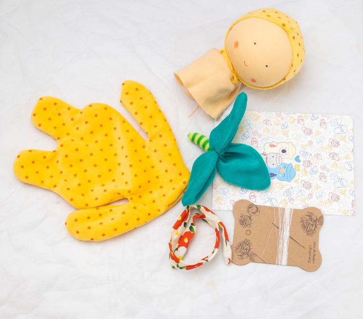  아이와 함께 만드는 DIY 오가닉 해녀, 감귤 인형! 해피빈 펀딩에 참여해보세요~