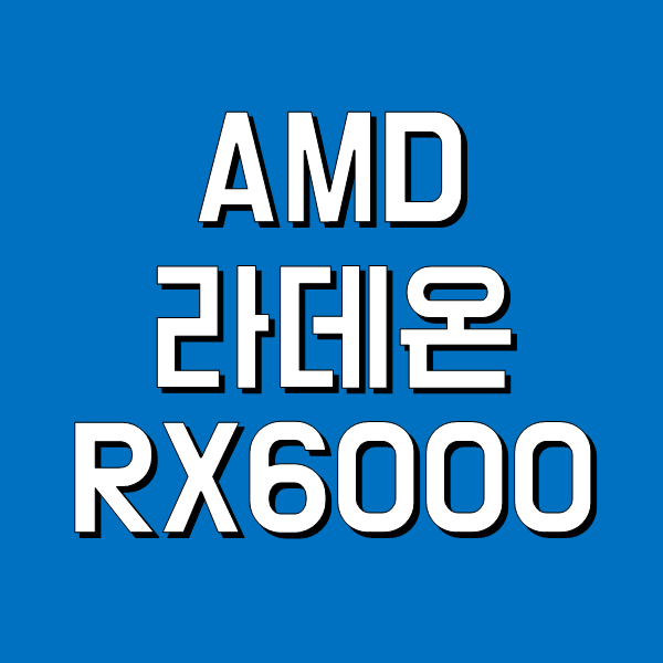 AMD 유통 규제 강화 정책 -  라데온 RX6000 공식 출시