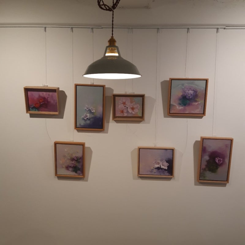 김소현 초대전/ 그림소개/소품그림/구미갤러리카페 케렌시아