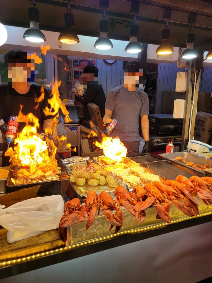  제주 동문시장 야시장 영업시간과 맛집 총정리 (레드랍스타/흑돼지꼬치/전복김밥)