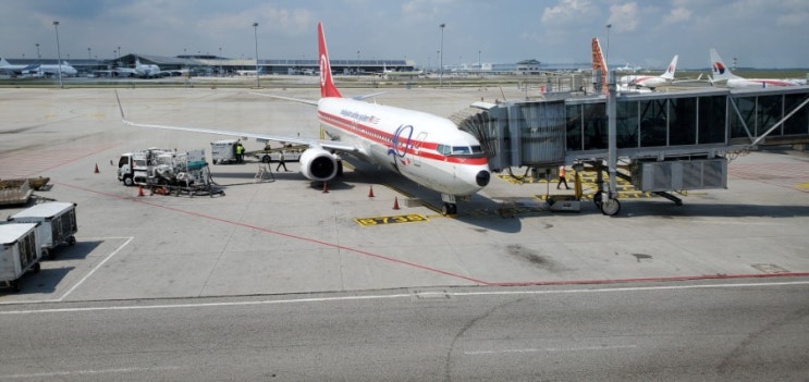  쿠알라룸프르 to 방콩 말레이시아항공 B737 MH782편 탑승기
