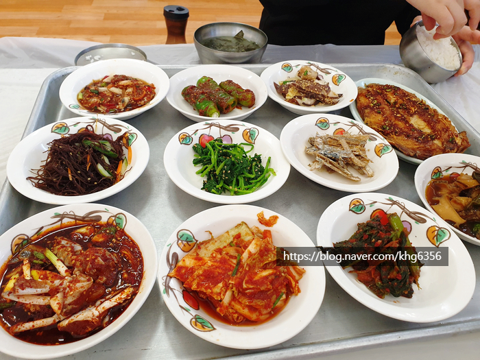  완도 현지인맛집 백반기행 유일정식당 가성비좋아요