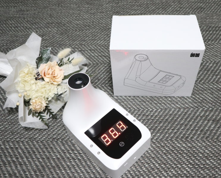  발열체크기 비접촉식 벽걸이체온계 에봄 온도계 C50 내가 찾던 제품